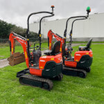 Kubota K008 minigraafmachines