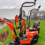 Kubota K008 minigraafmachines