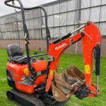 Kubota K008 minigraafmachines