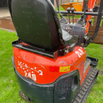 Kubota K008 minigraafmachines