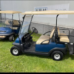 Clubcar 4 persoons klapbank blauw