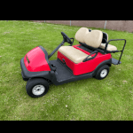 Clubcar 4 persoons Rood